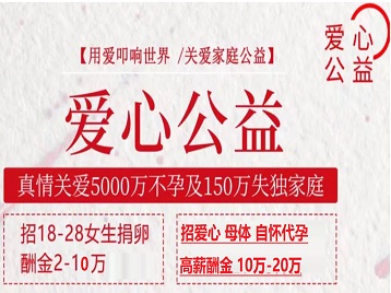 龙口捐卵助孕生子 爱心志愿者招募